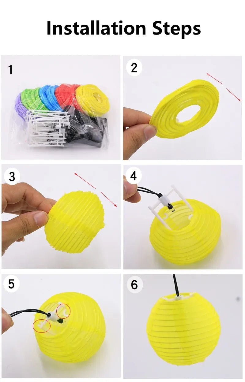 Solaris Lantern String Lights