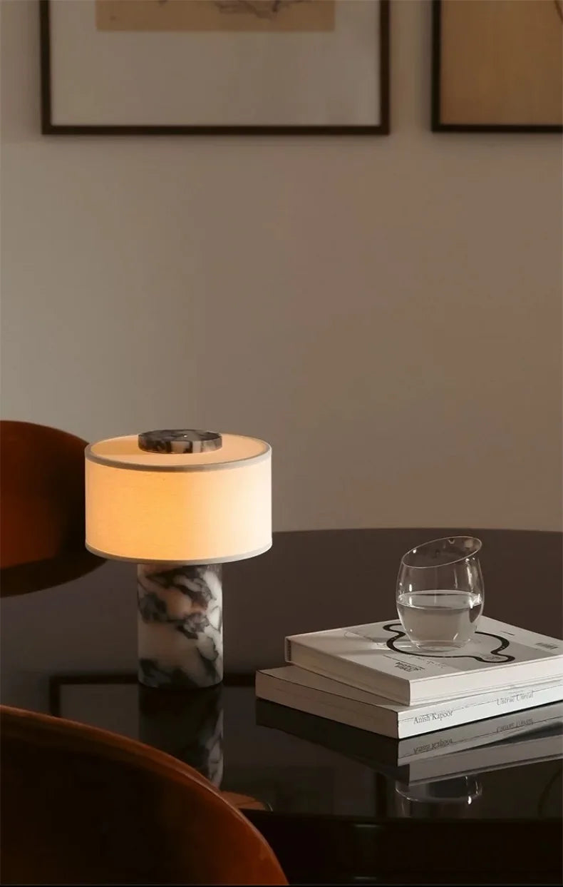 Nordic Cylindrical Rechargeable Table Lamp