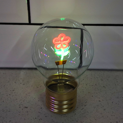 Light Bulb Neon Lamp
