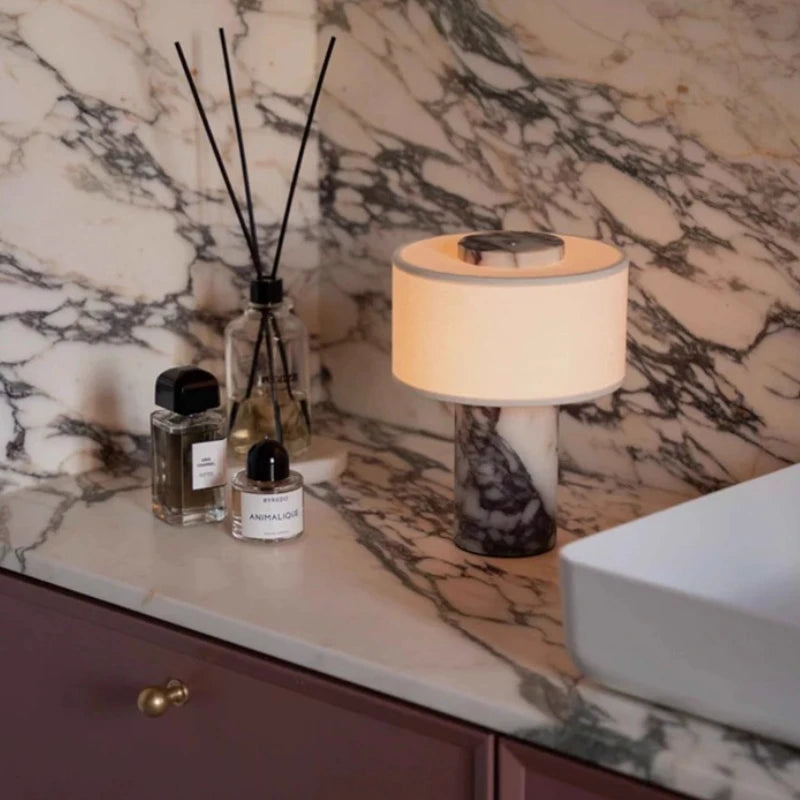 Nordic Cylindrical Rechargeable Table Lamp