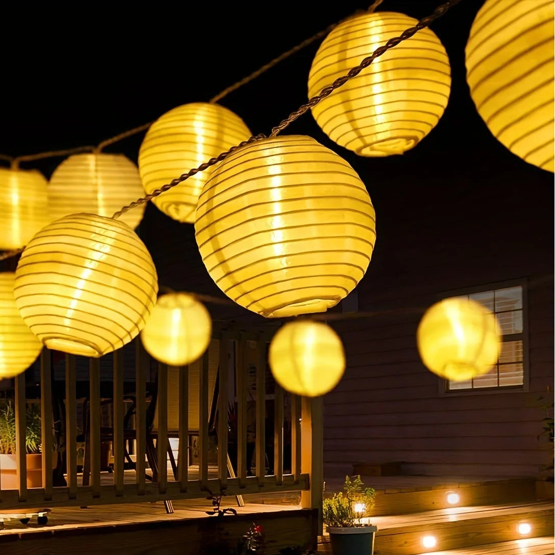 Solaris Lantern String Lights