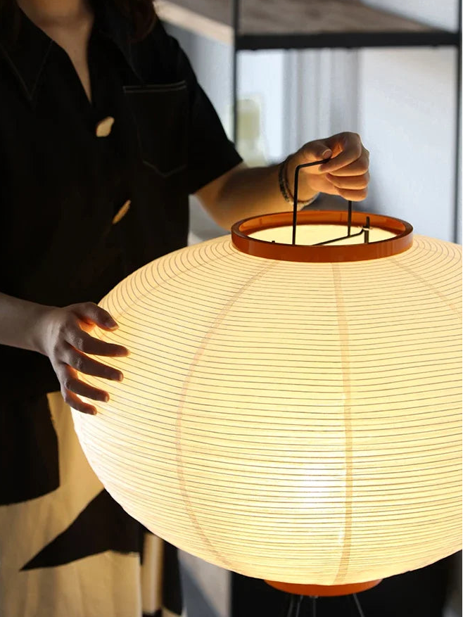 Akari Rice Paper Floor Lamp