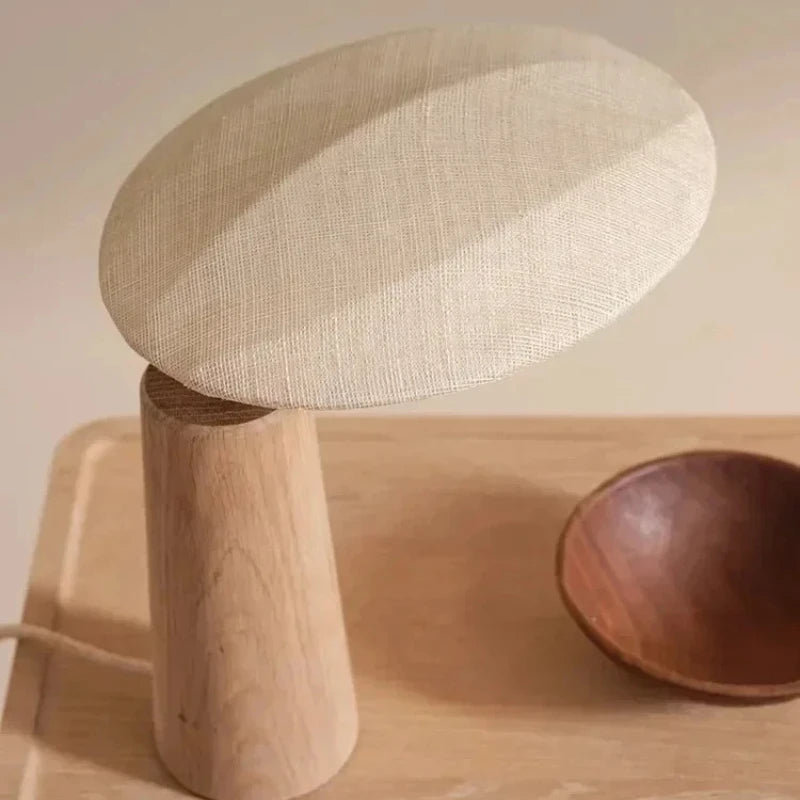 Wabi-sabi Wooden Table Lamp