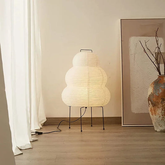 Japanese White Paper Lamp
