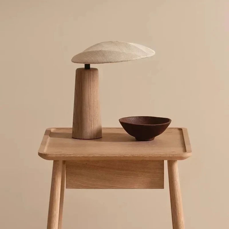 Wabi-sabi Wooden Table Lamp
